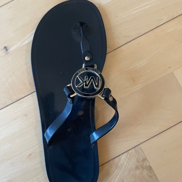 Michael Kors Black Sandals - Picture 2 of 4